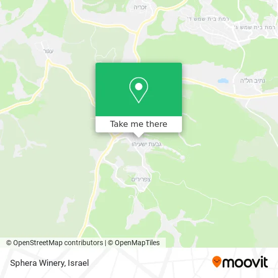 Карта Sphera Winery