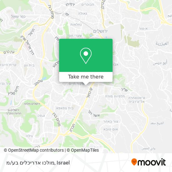 מולכו אדריכלים בע/מ map