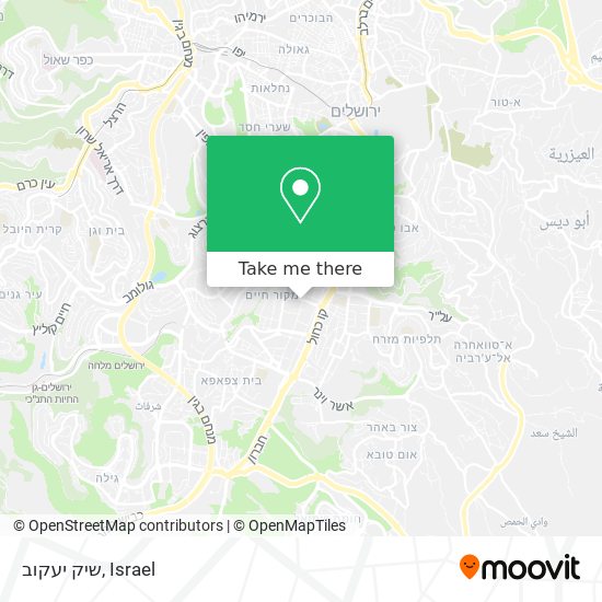 שיק יעקוב map