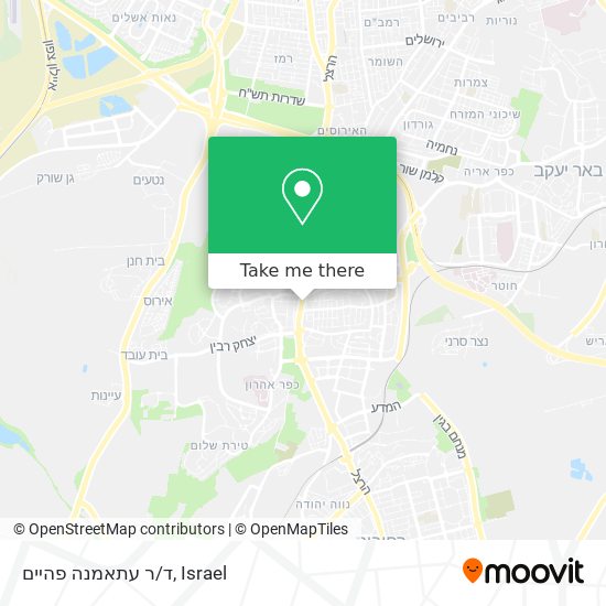 ד/ר עתאמנה פהיים map