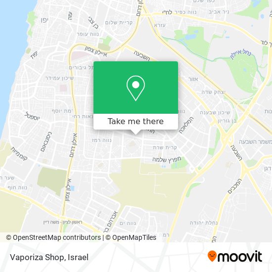 Карта Vaporiza Shop