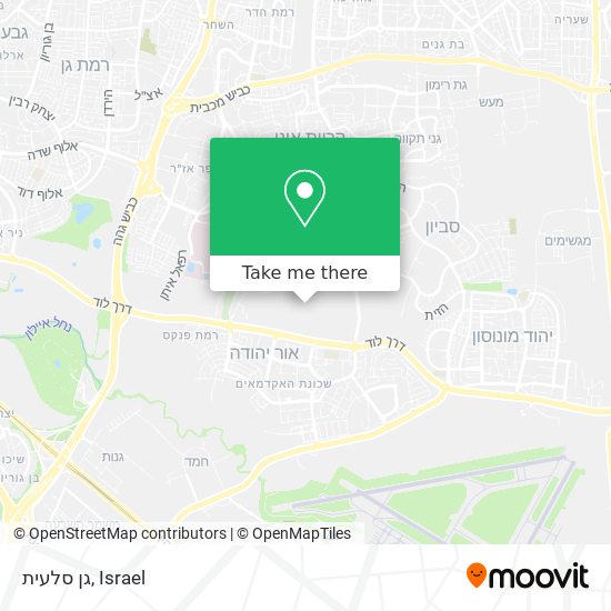 גן סלעית map