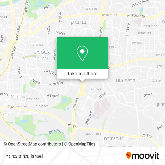 Карта מרים ברונר