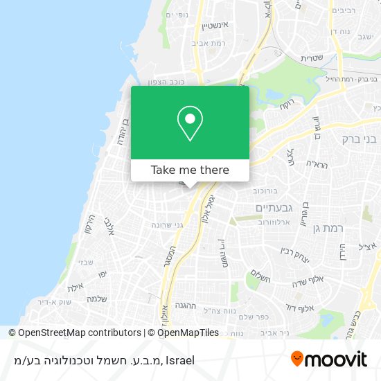 מ.ב.ע. חשמל וטכנולוגיה בע/מ map