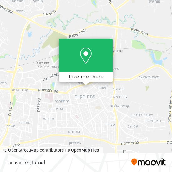 פרטוש יוסי map