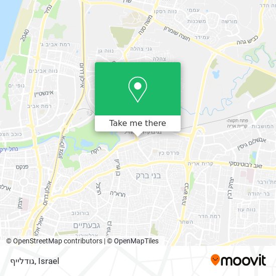 גודלייף map