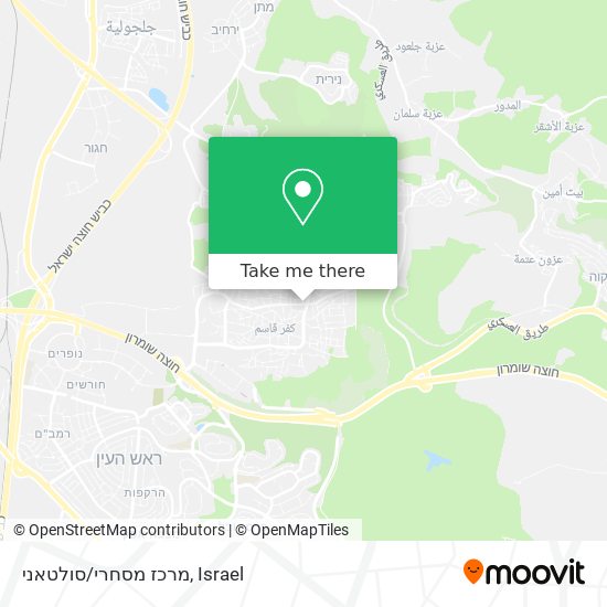 מרכז מסחרי/סולטאני map