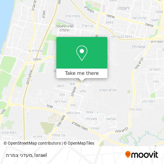 מעדני צמרת map