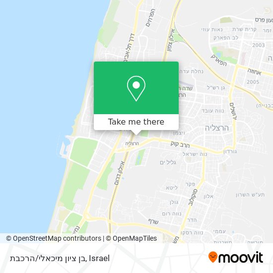 בן ציון מיכאלי/הרכבת map