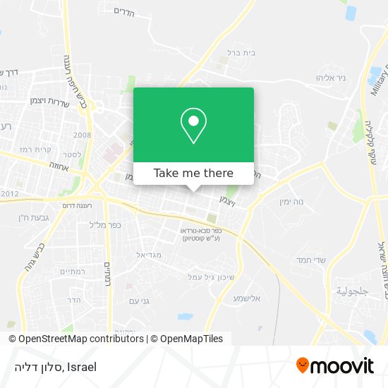 סלון דליה map