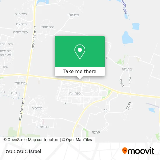 Карта גוטה גוטה