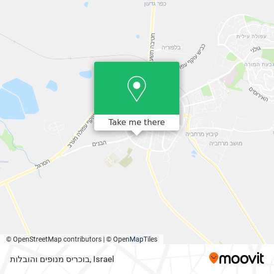 בוכריס מנופים והובלות map