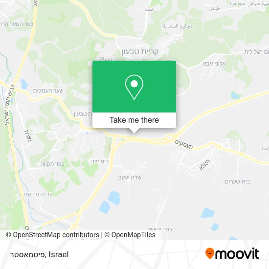 Карта פיטמאסטר