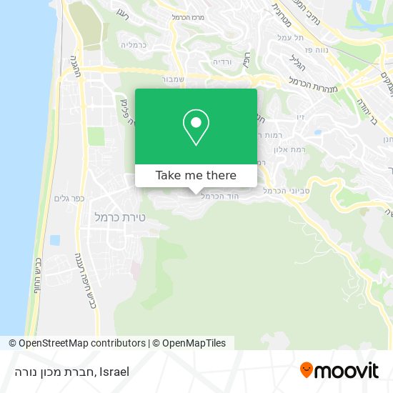 חברת מכון נורה map