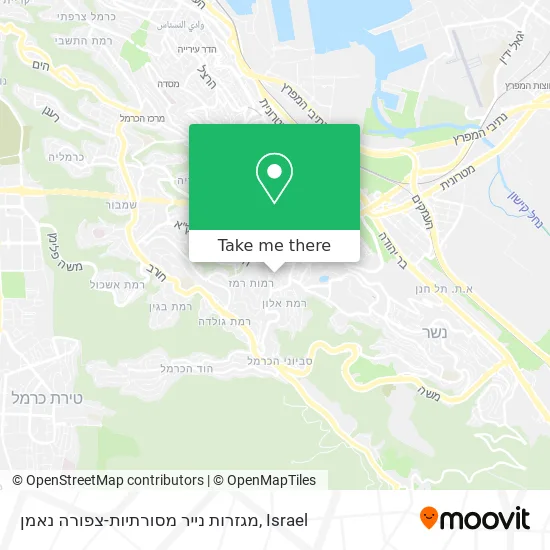 Карта מגזרות נייר מסורתיות-צפורה נאמן