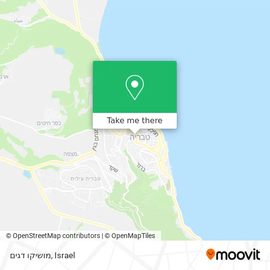 Карта מושיקו דגים