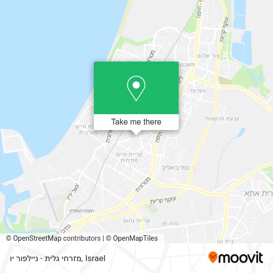 Карта מזרחי גלית - ניילפור יו