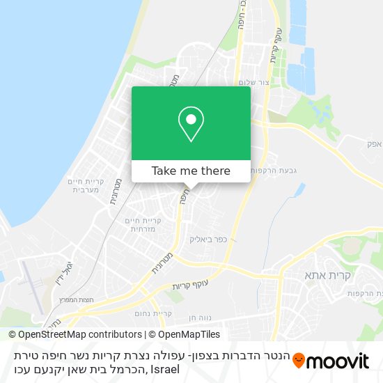 הנטר הדברות בצפון- עפולה נצרת קריות נשר חיפה טירת הכרמל בית שאן יקנעם עכו map