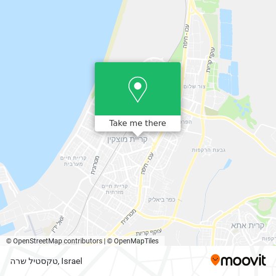 טקסטיל שרה map