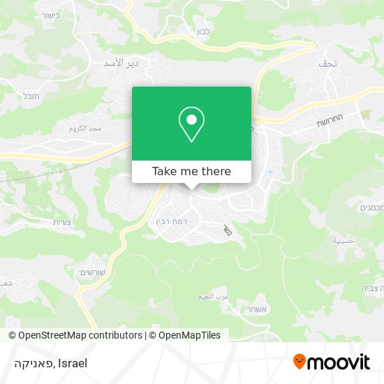 פאניקה map