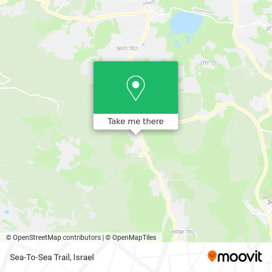 Карта Sea-To-Sea Trail