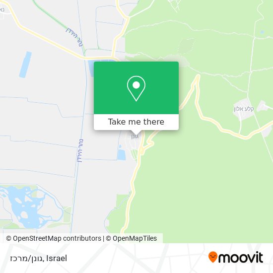 גונן/מרכז map