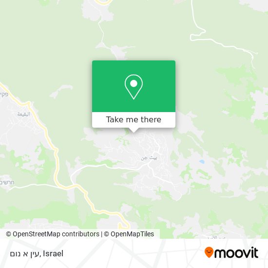 עין א נום map