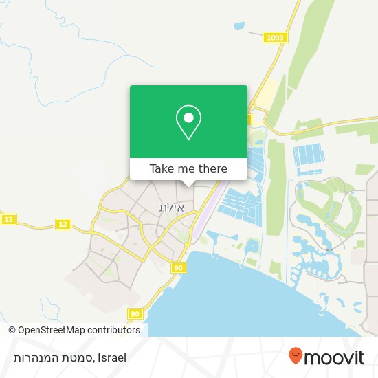 סמטת המנהרות map