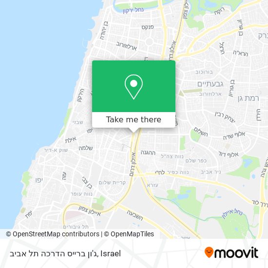 ג'ון ברייס הדרכה תל אביב map