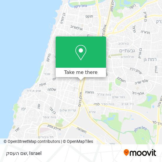 שם העסק map