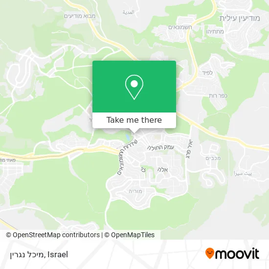Карта מיכל נגרין