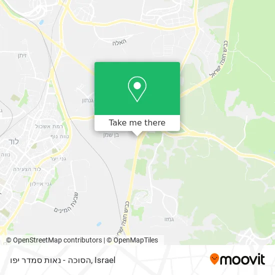 Карта הסוכה - נאות סמדר יפו