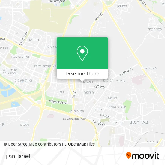 Карта חניון