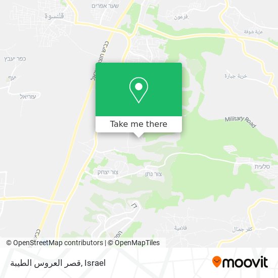 قصر العروس الطيبة map