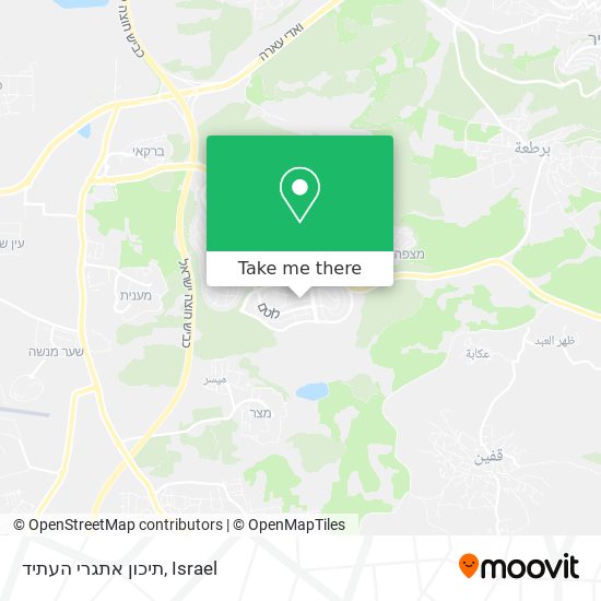 תיכון אתגרי העתיד map