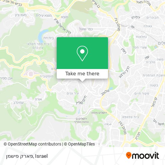 פארק פישמן map