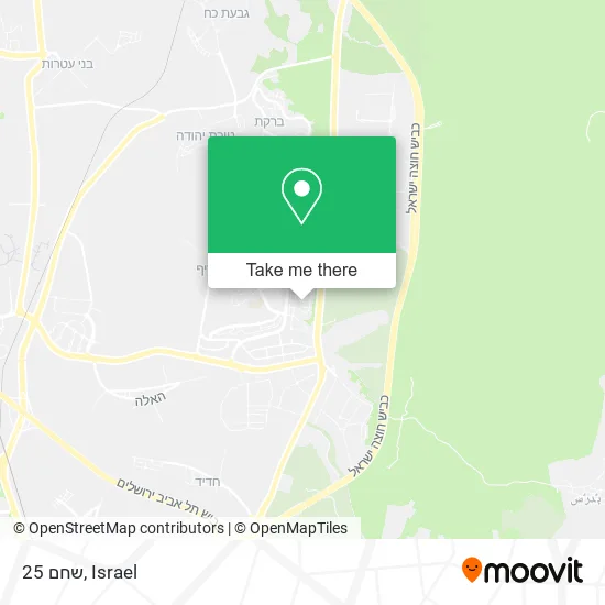 Карта שחם 25