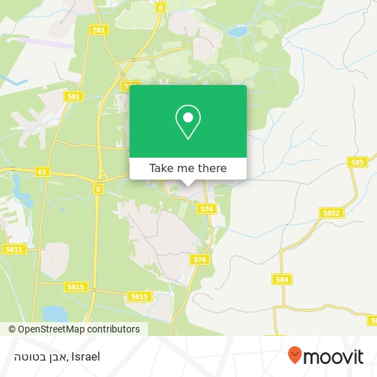 אבן בטוטה map