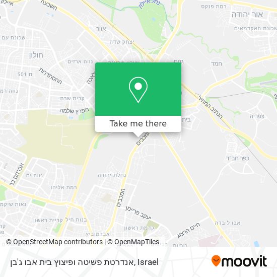 אנדרטת פשיטה ופיצוץ בית אבו ג'בן map