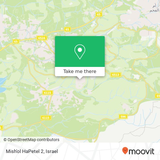 Mish'ol HaPetel 2 map