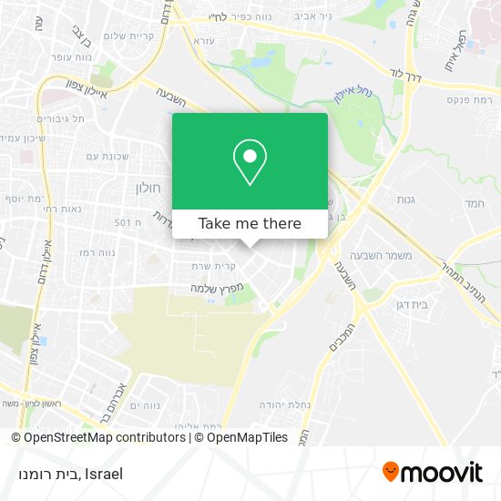 בית רומנו map