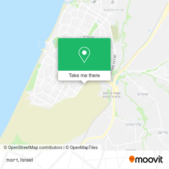 Карта דיונות