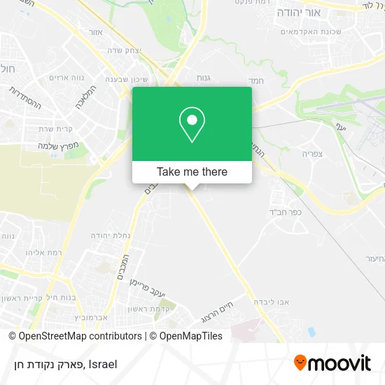 Карта פארק נקודת חן