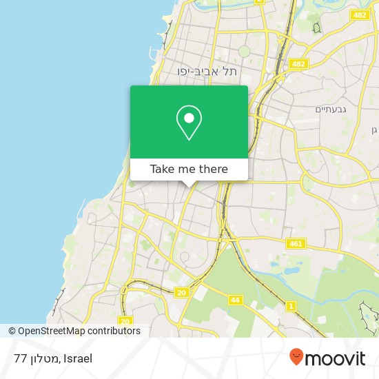 מטלון 77 map