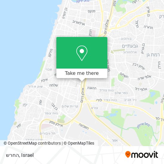 החרש map