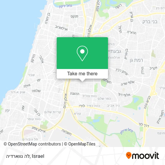 Карта לה גווארדיה