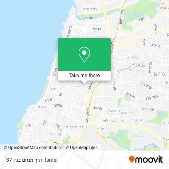 Карта דרך מנחם בגין 37