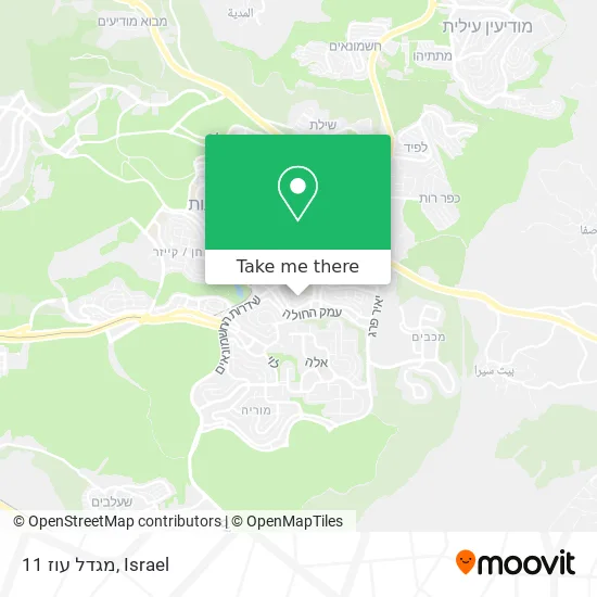 Карта מגדל עוז 11