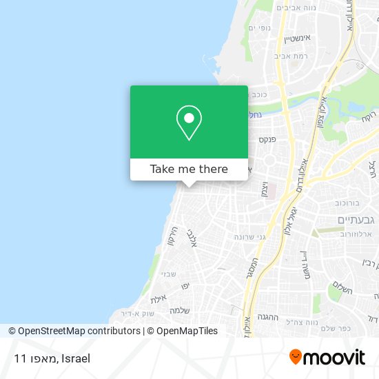 מאפו 11 map