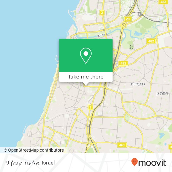 אליעזר קפלן 9 map